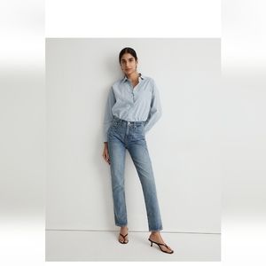 Madewell Petite Perfect Vintage Jean in Heathcote Wash 29P - New Never Worn